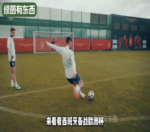 西班牙欧洲杯决赛前的射门进攻训练!