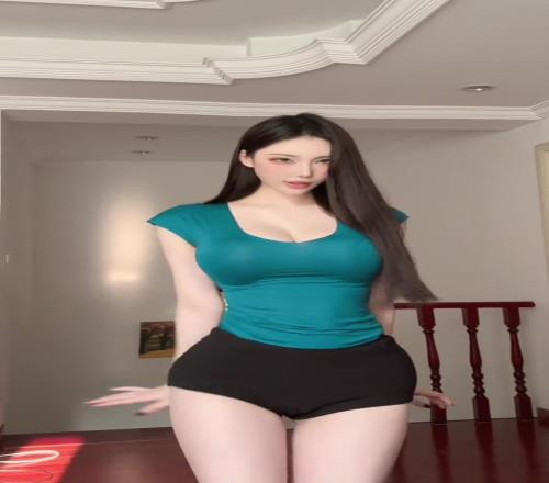前CBA球员凯瑞图女友,虽然有开特效但是真的好看啊