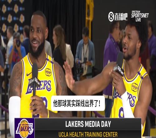 训练中对位曾互飚垃圾话!老詹和布朗尼一谈起这事又拌起了嘴