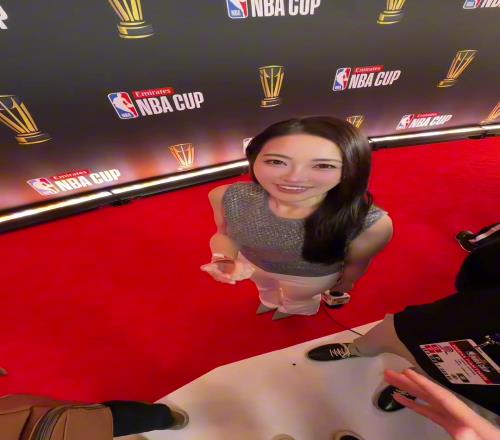 美女主播孟超:nba球员看我们的视角都是如此抽象吗