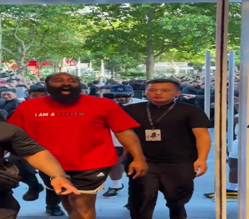 一年的等待!哈登已抵达广州!登哥中国行终于来了