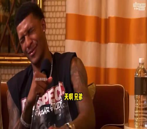 小贾:阿门的弹跳简直离谱不蓄力就能头碰框但不会参加扣篮大赛