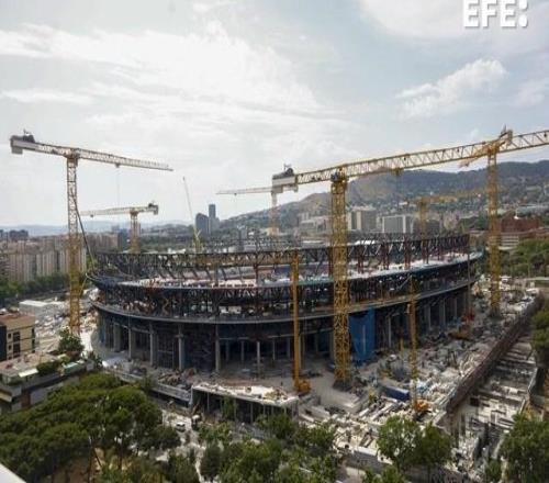 多家媒体:巴萨已获得诺坎普球场第一阶段工程竣工证明