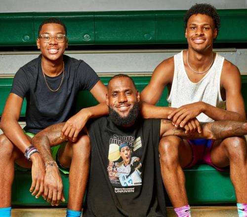 4旬老汉詹姆斯会在NBA打到多少岁等二儿子进联盟