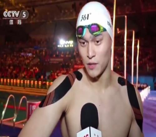 孙杨:我从张琳手中接过旗帜的时候,就想过也会有人接替我的位置