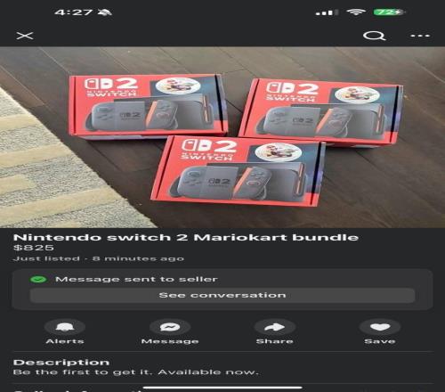 售价近6000元!已有黄牛拿到Switch2并提前高价转售