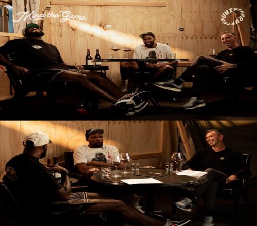 詹姆斯:我早上7点就训练完了他们告诉我KD两点半后才能录节目