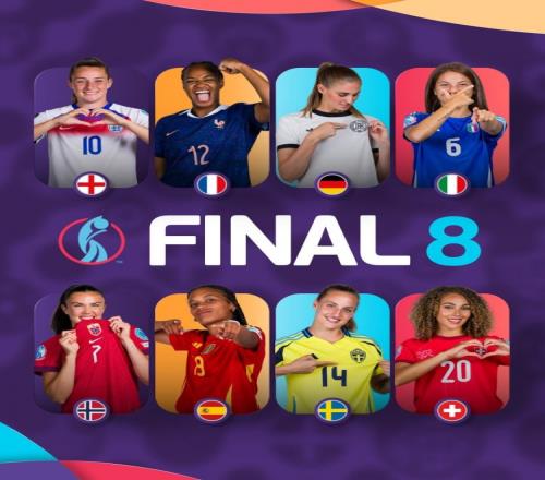 女足欧洲杯八强出炉:瑞典vs英格兰、法国vs德国、西班牙vs瑞士
