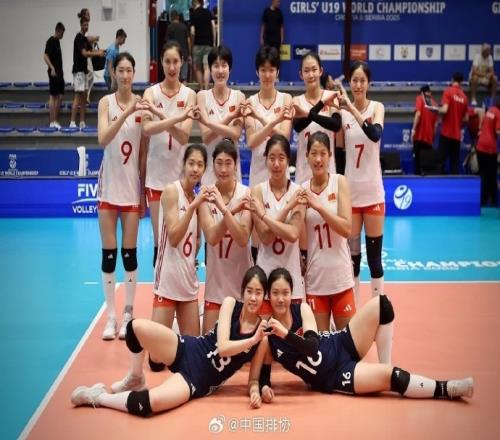 中国U19女排23遭意大利逆转,获得U19女排世锦赛第6名