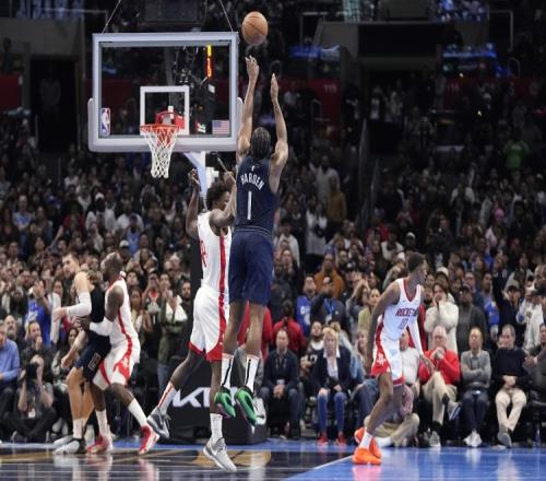 打四分的神!哈登上赛季完成生涯第100次3+1NBA历史首人