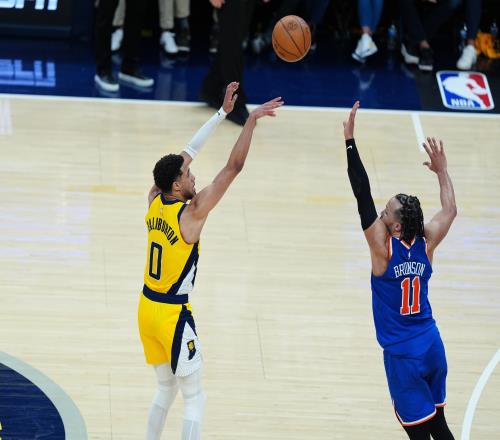 NBA彩经:步行者力克尼克斯主场取胜晋级杀入总决赛