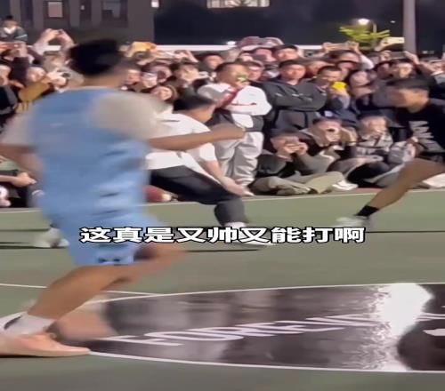 当赵继伟上脚最新个人PE，带着两个男篮队友突袭东北大学！