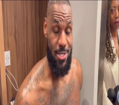 没错呀！记者：现如今NBA有什么仍特别棒詹姆斯：詹和库