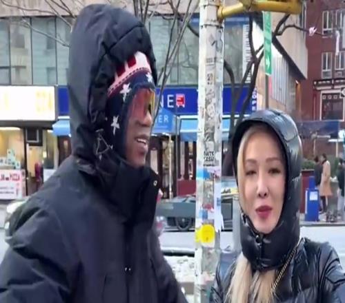 矮油，有情况马布里和40岁好声音美女歌手疑似赴美见家长