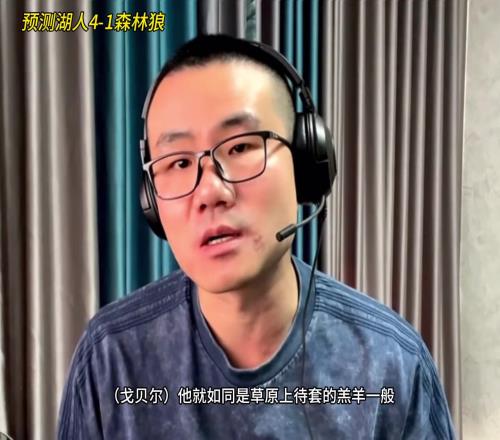 静雨：湖人41森林狼！狼是待套的羔羊东契奇就是套马的汉子