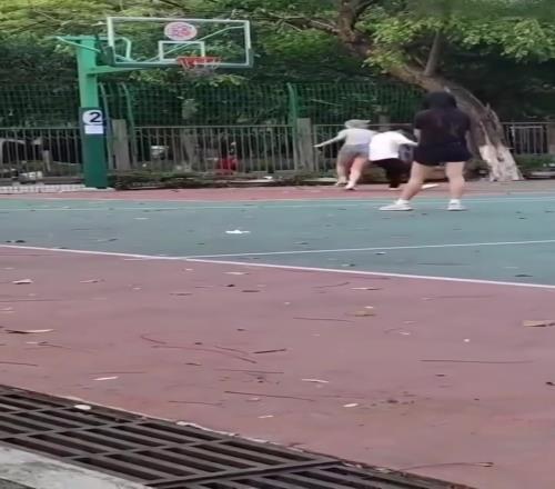 小伙子你打人家女孩子怎么专用背打了，太阴了你小子！