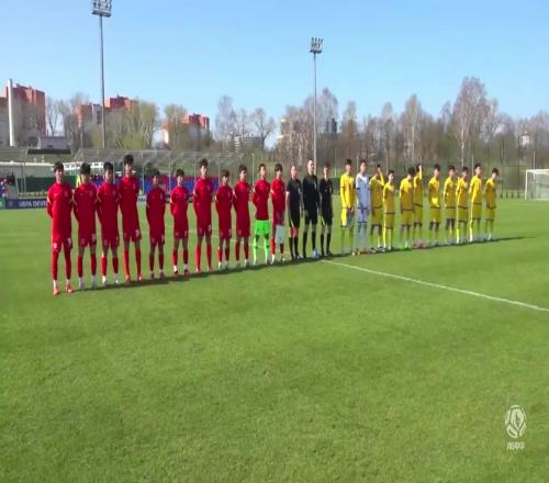 【集锦】友谊赛U15国少10哈萨克U16，穆萨江制胜刘成浩神扑