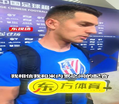 申花外援路易斯赛后接受采访防守不是个人的事，需要的是整体