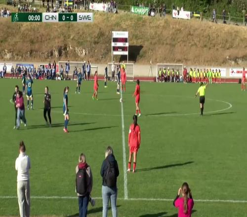 【集锦】蒙太古女杯刘钰可双响U16中国女足21瑞典女足
