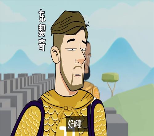 动漫版东詹首轮干狼：对手是戈贝尔直接冲上去不就完了！