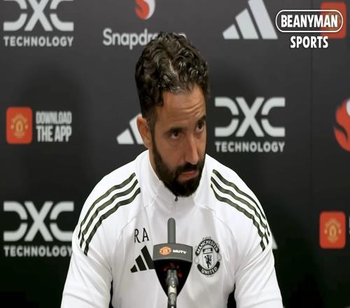 阿莫林：虽然无法控制比赛的结果，但我们场上踢得更自信了