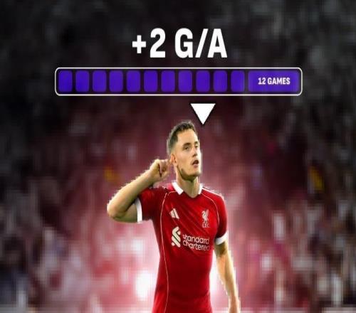 4分钟内助攻梅开二度，维尔茨打破10场比赛参与进球荒