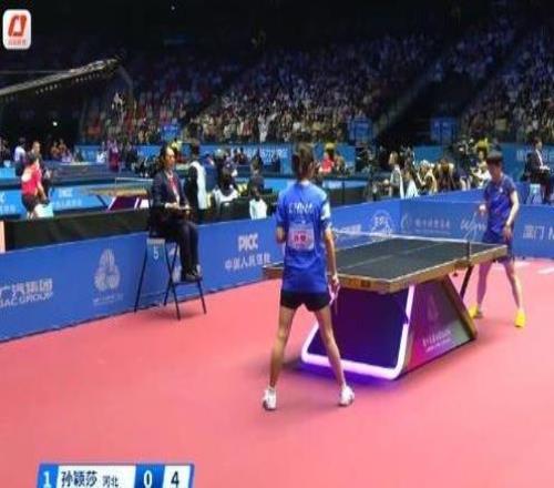 孙颖莎、何卓佳、王添艺携手 河北乒乓女团进4强