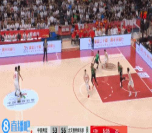 8秒违例&送3罚&后场被单断中国男篮送了一波80被反超！