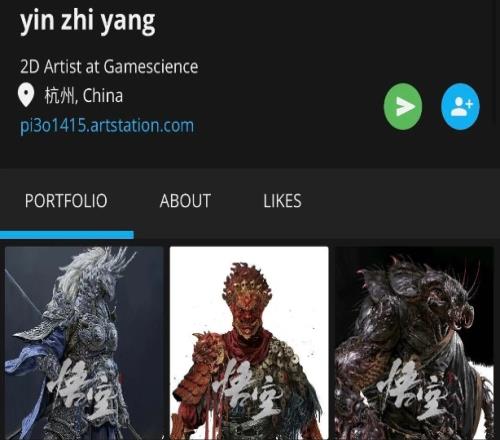 反转了游戏科学美术师删除已发布的《黑神话：悟空》原画