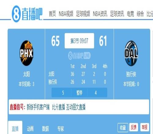 继续追赶！东契奇飙中三分德怀特鲍威尔罚球将分差追到只剩4分
