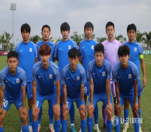 U21联赛第21轮上海申花01武汉三镇，最后一轮对阵成都蓉城