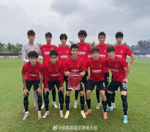 成都蓉城U21以10绝杀上海申花U21，获得U21联赛亚军！
