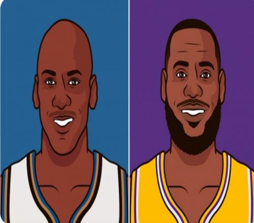詹姆斯40岁后得分超30NBA历史仅他和乔丹做到过
