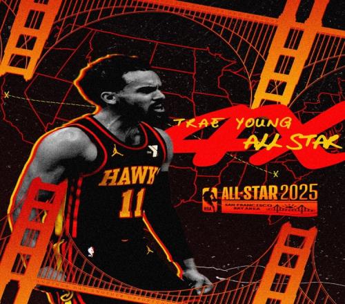 递补入选全明星阵容！特雷杨：生活中有些事比自己重要4次啦
