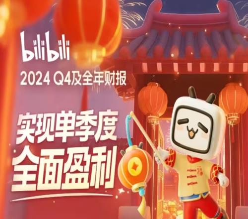 B站发布24年财报：全年营收268.3亿游戏业务增长79%