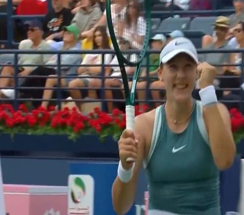 进四强！网球WTA1000迪拜站：小安德烈耶娃20胜世界第二斯瓦泰克