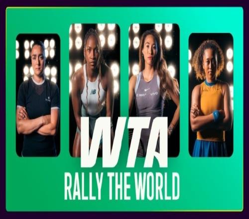 官方：WTA推出全新品牌识别，发布RallytheWorld