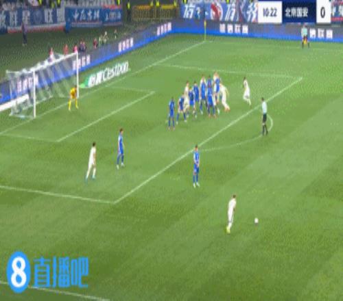 抢占先机！林良铭第11分钟头球破门，国安客场10领先申花！