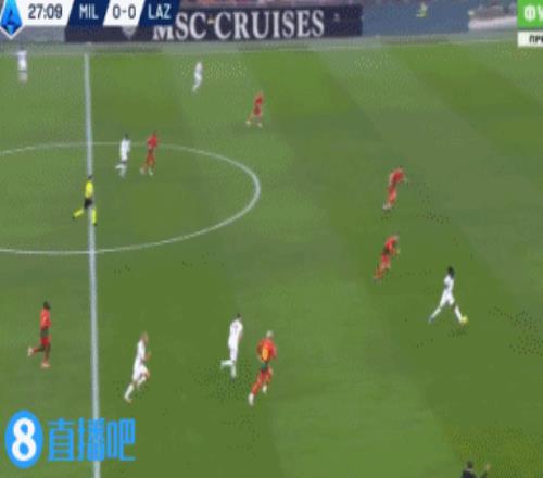 米兰先丢球！马鲁西奇打门被迈尼昂挡出，扎卡尼补射得手