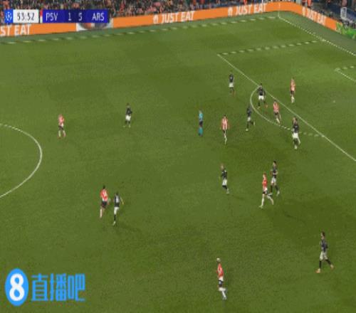咱们上效果也一样?埃因霍温门将全场仅1扑救枪手8射正进7球