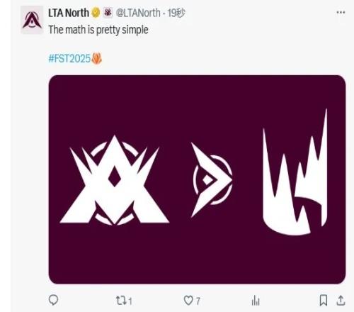 赢了就要上嘴脸！LTA官推发文：很简单的数学题LTALEC