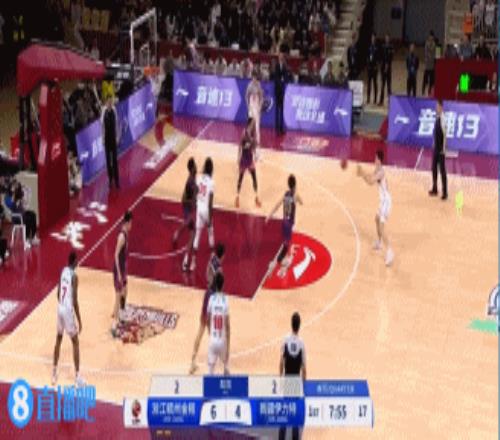 神来之笔！阿不都对抗防守失衡后抛投打板命中还要加罚