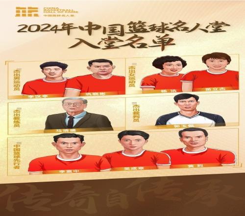 周琦：名人堂的每一个名字都是中国篮球的年轮见证共同加油！