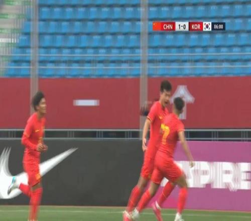U22国足10韩国全场数据：控球率49%落后韩国，10射7正领先对手