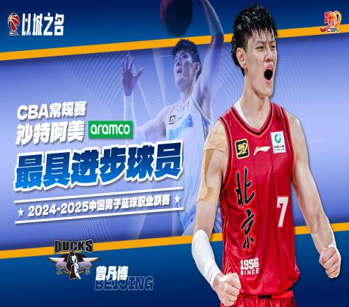 五项基础数据全部提升！CBA年度最具进步球员：曾凡博