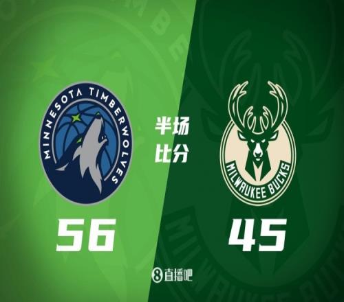 华子10+4+3森林狼上半场5645雄鹿字母哥6+5+6波蒂斯复出8+6