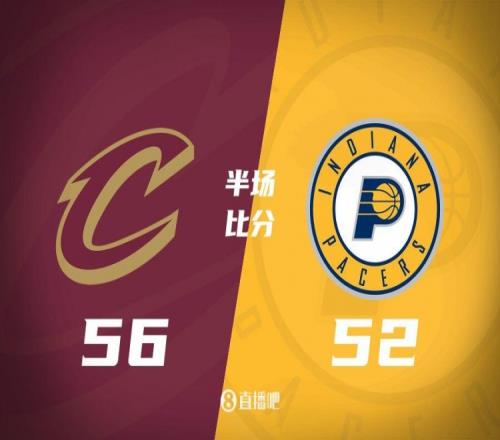 半场战报杰罗姆16分亨特12+6残阵骑士5652领先步行者
