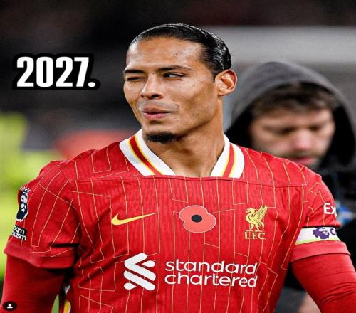 双喜临门！罗马诺HWG：33岁范迪克将与利物浦续约至2027年！