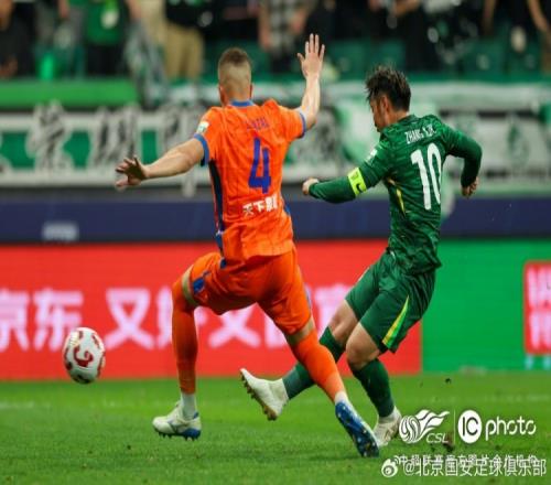 张稀哲，连续16个赛季代表国安进球！