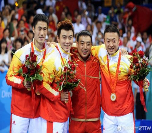 回忆杀！时隔17年，王皓、王励勤、马琳国乒重聚
